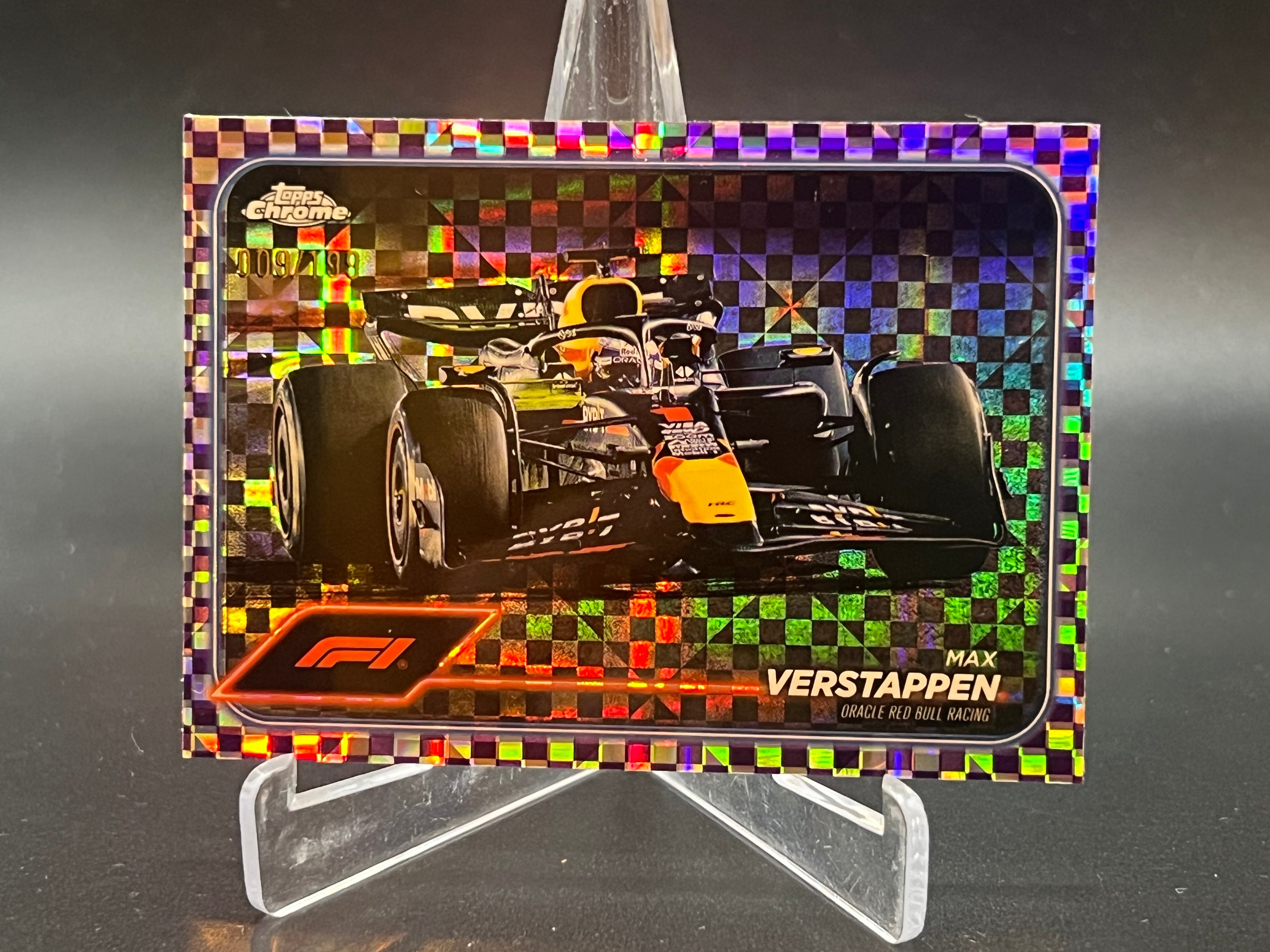 Max Verstappen /199 Topps Chrome Formula 1