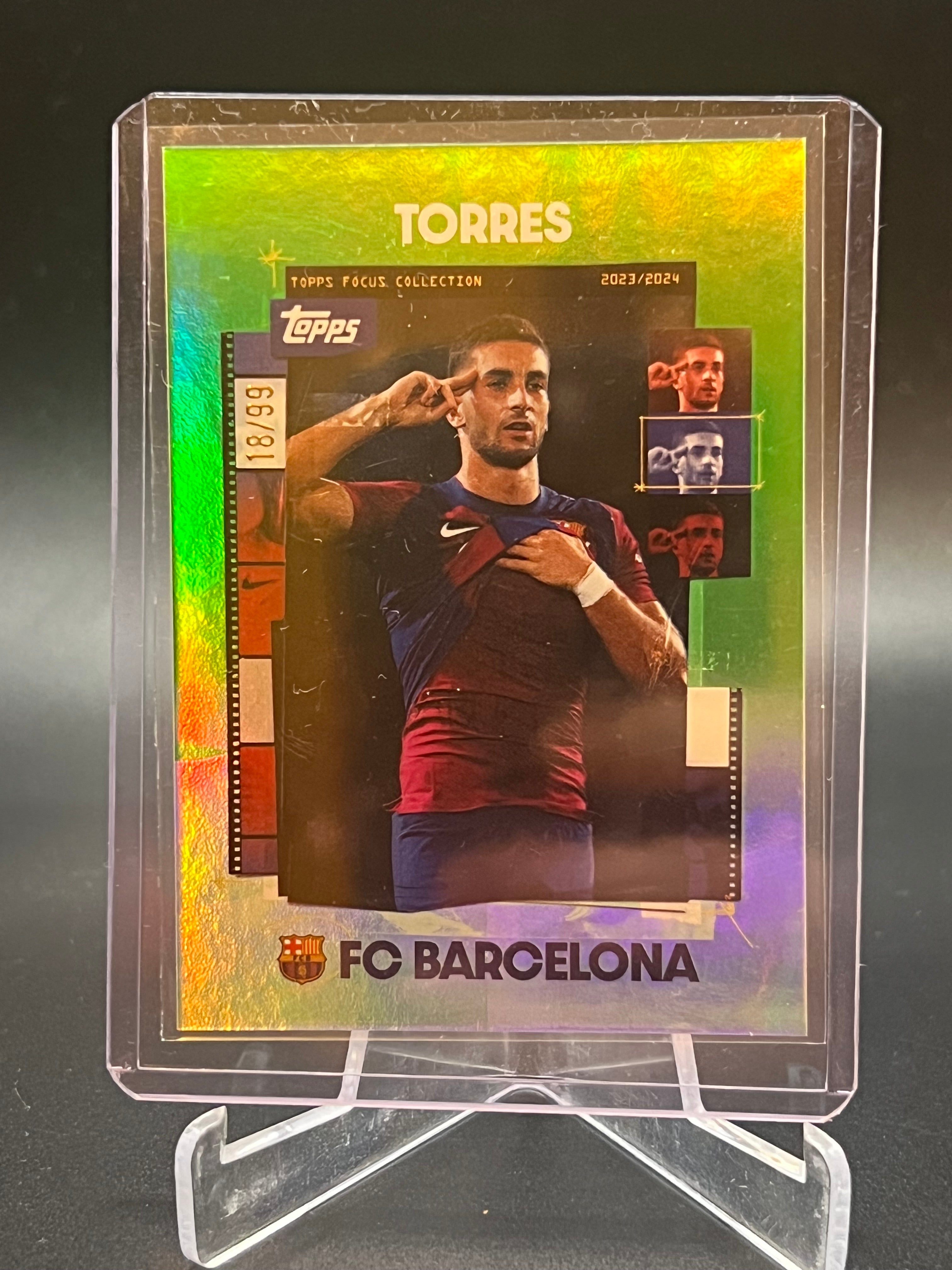 Torres /99 Topps focus collection FC Barcelona 24