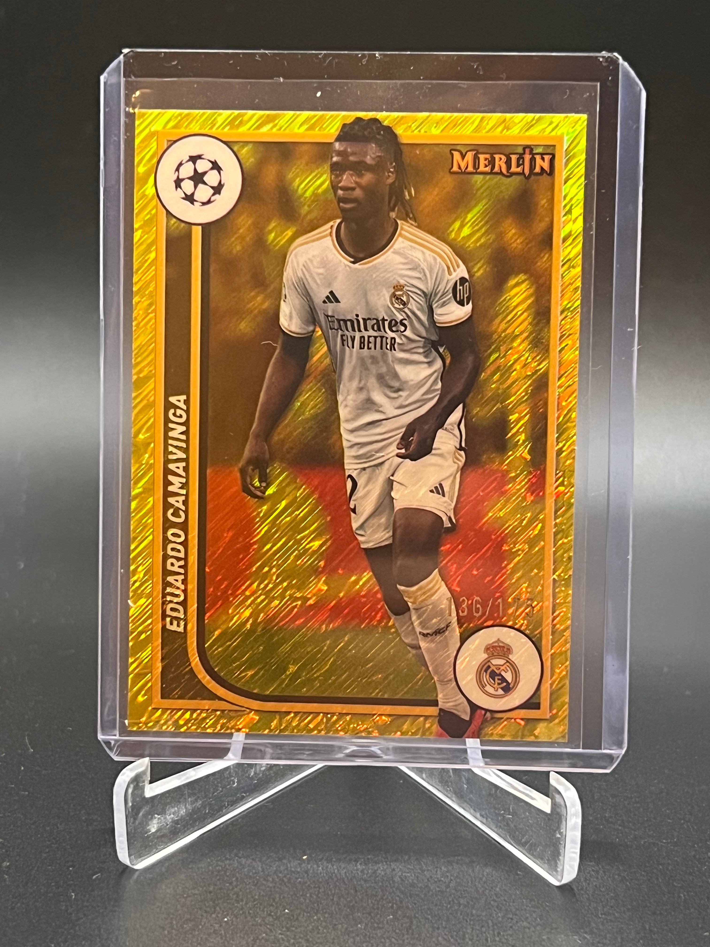 Eduardo Camavinga /175 Topps Merlin UEFA Champions League 23/24