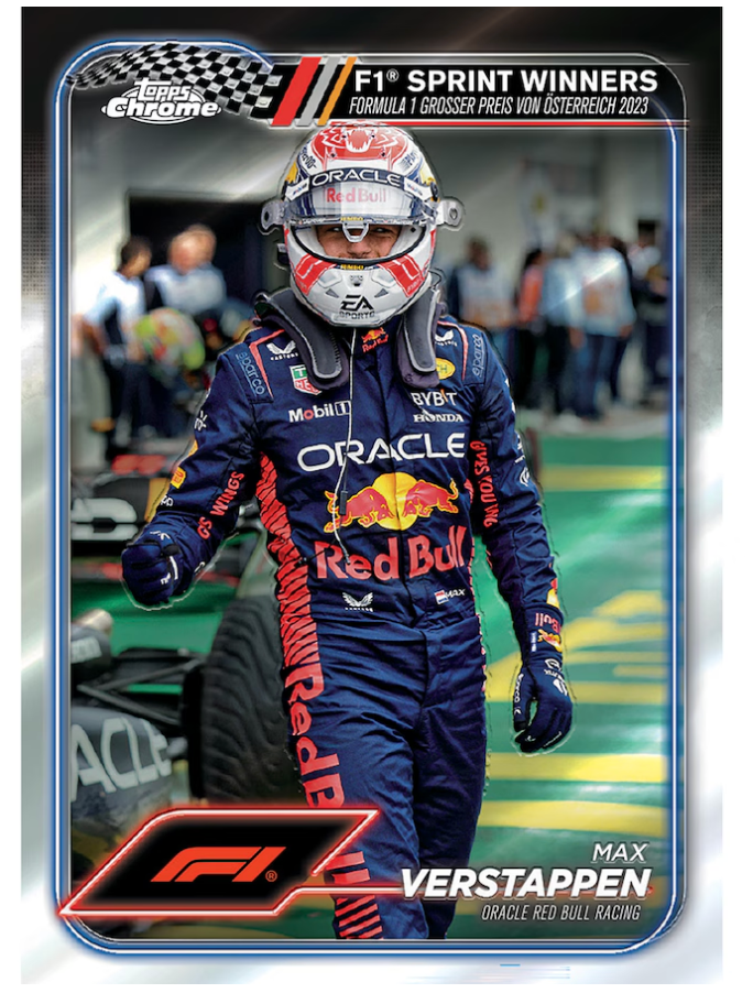 2024 Topps Chrome F1 Formula 1 Hobby Box (Forhåndsbestill)