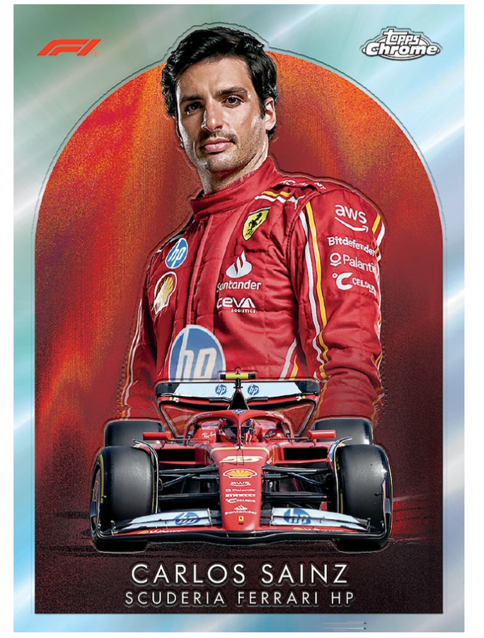 2024 Topps Chrome F1 Formula 1 Hobby Box (Forhåndsbestill)