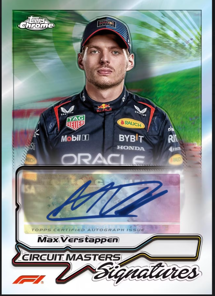 2024 Topps Chrome F1 Formula 1 Hobby Box (Forhåndsbestill)