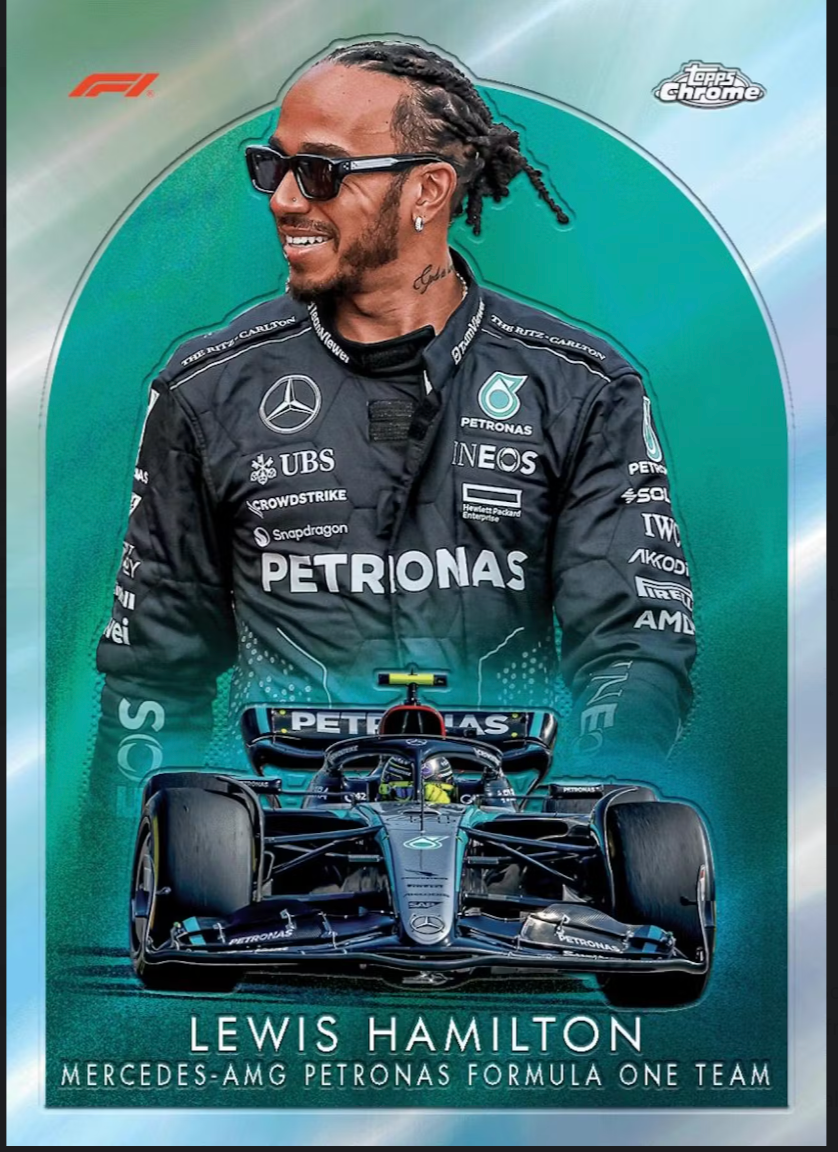 2024 Topps Chrome F1 Formula 1 Hobby Box (Forhåndsbestill)