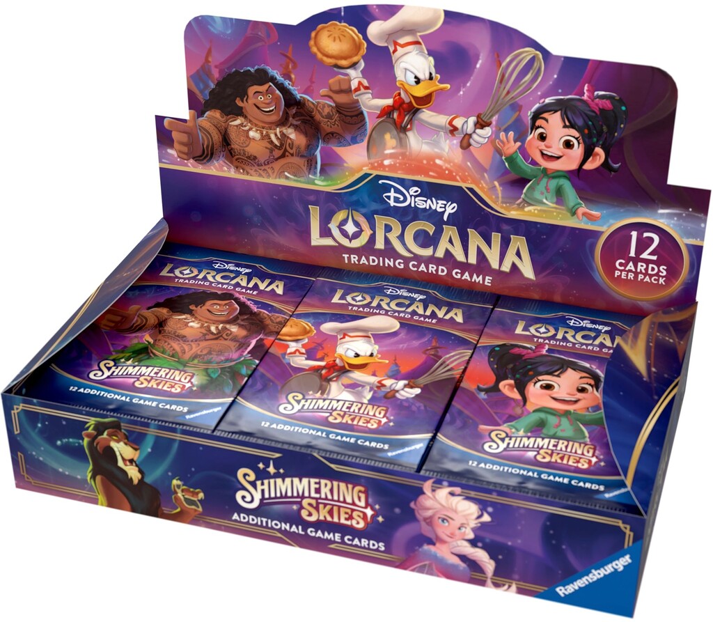 Disney Lorcana TCG Shimmering Set 5 Skies Booster Display Box