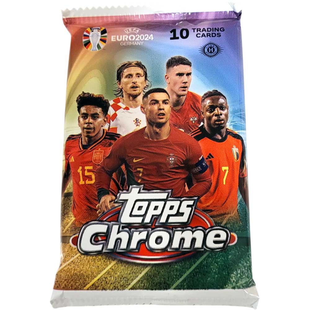 2024 Topps Chrome® UEFA EURO Pakke