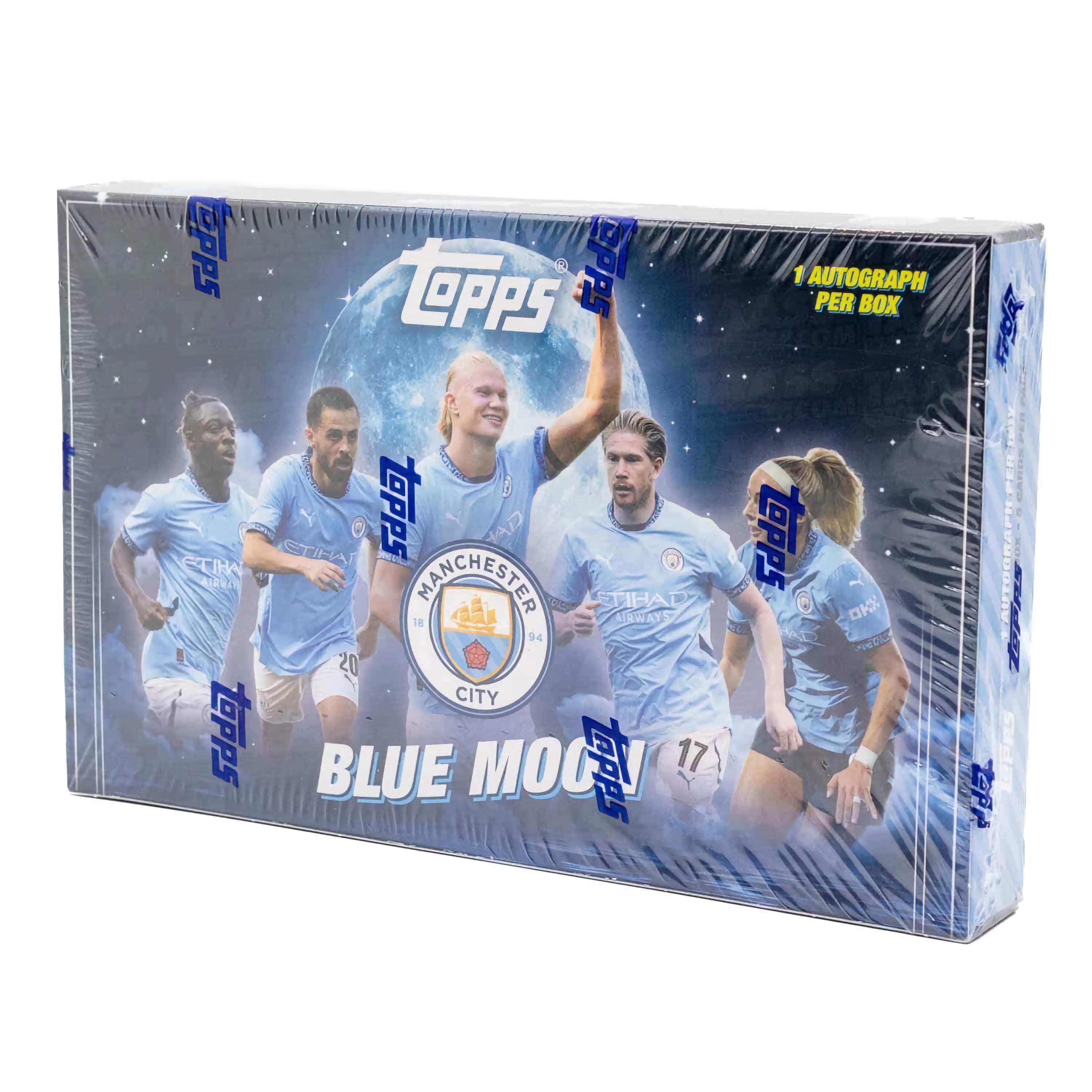 2024/25 Topps Manchester City Blue Moon Hobby Box