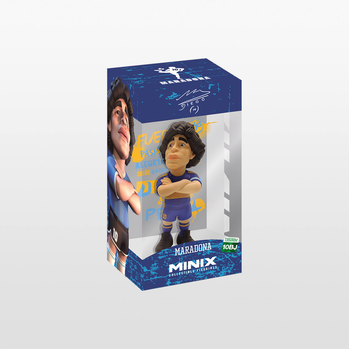 Minix Samlefigur: Diego Maradona – Boca Juniors boks