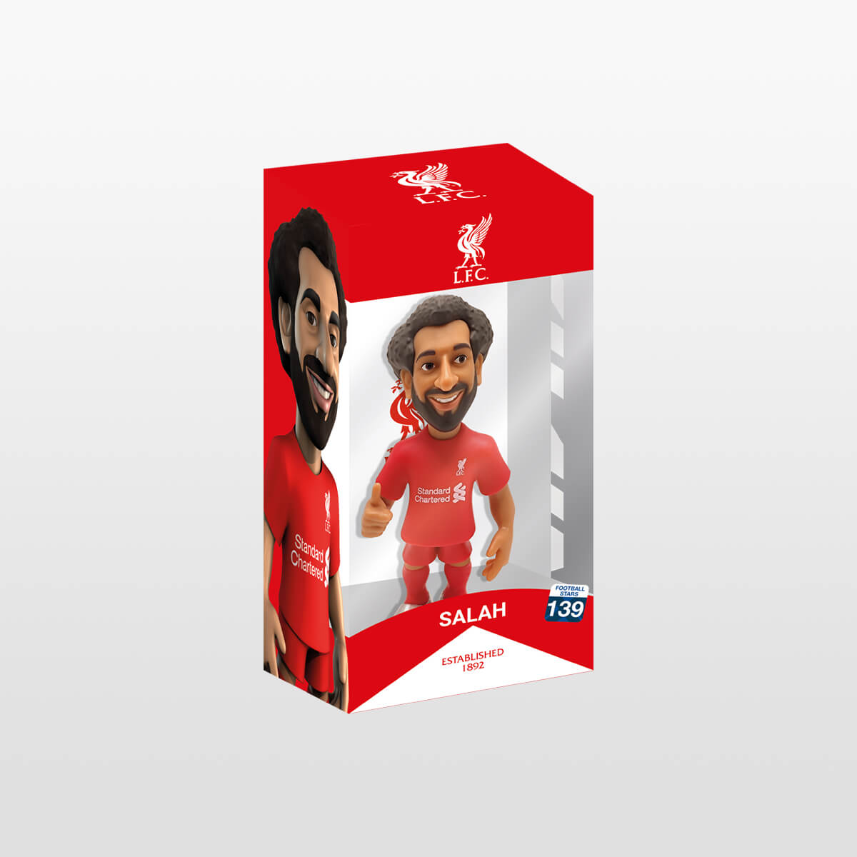 Minix Samlefigur: Mohamed Salah – Liverpool FC eske