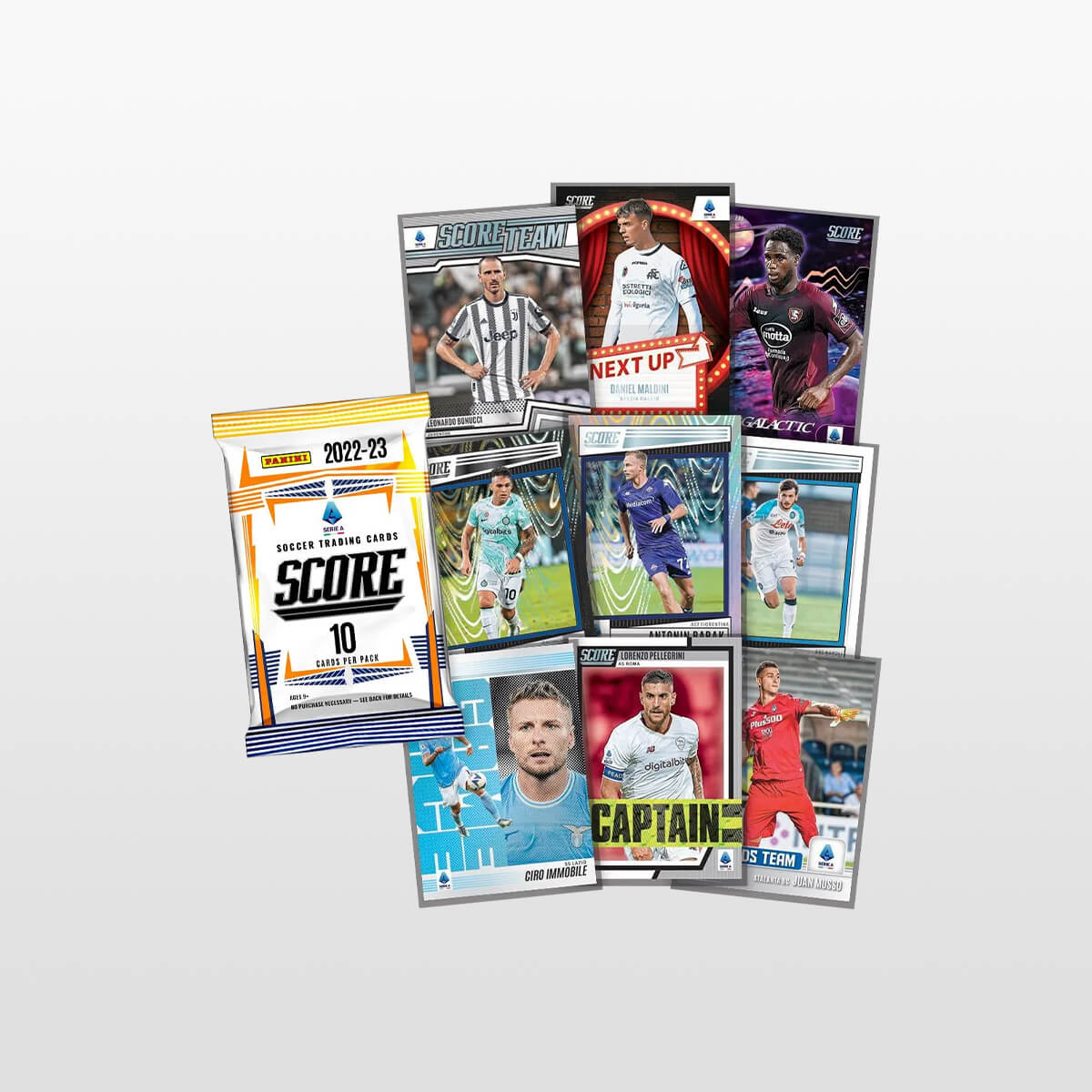 Score Serie A 2022-23 Trading Cards Pakke