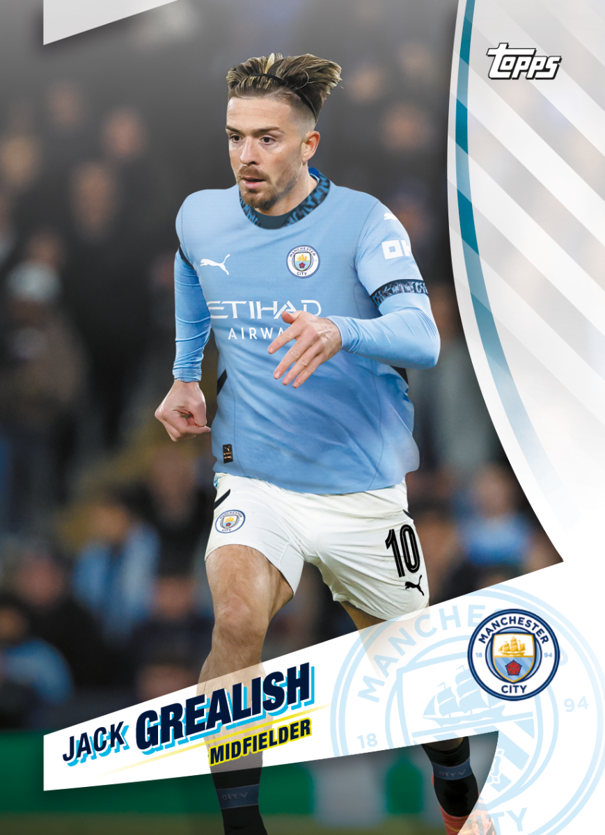 2024/25 Topps Manchester City Blue Moon Hobby Box