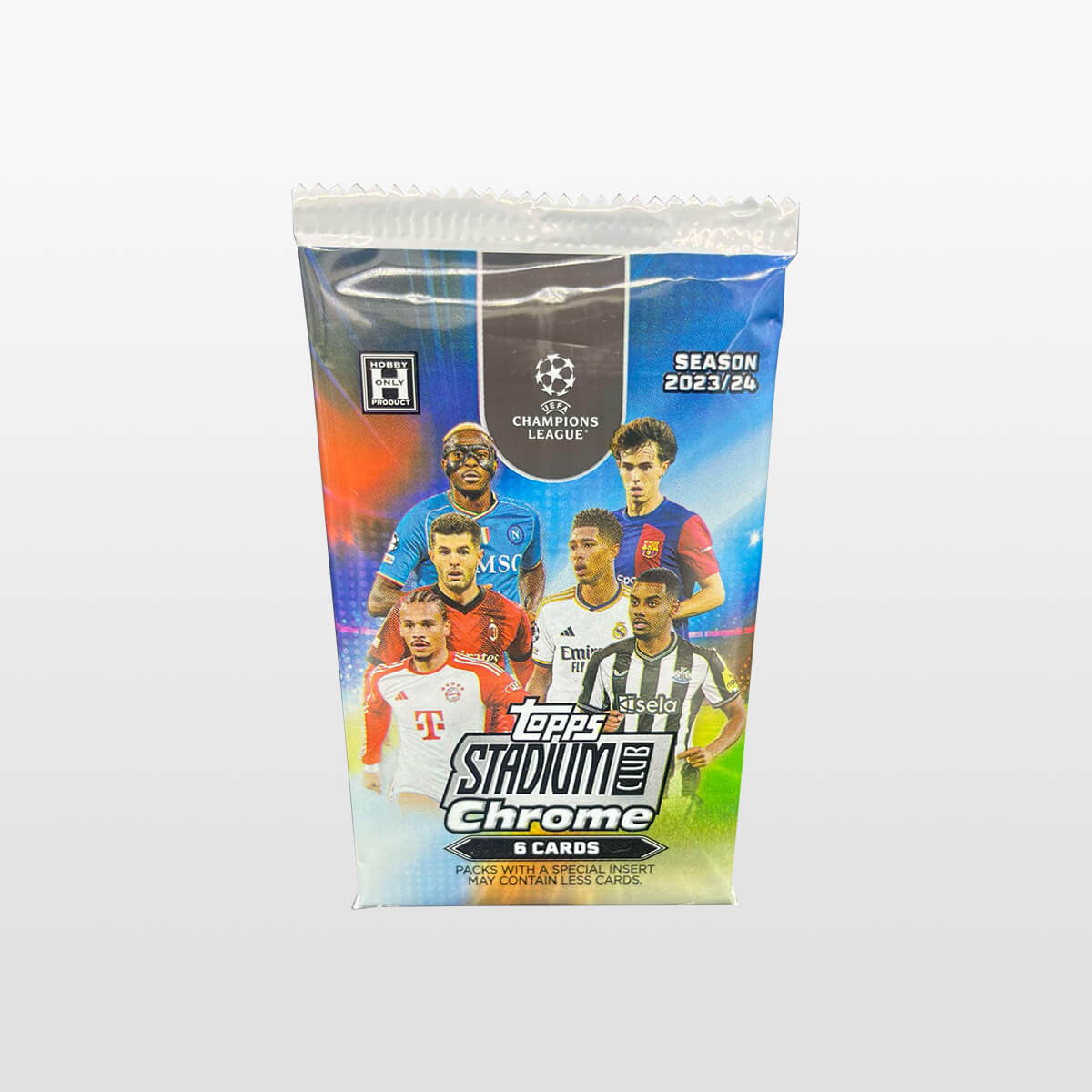 2024 Topps Stadium Club Chrome® UEFA Champions League Pakke