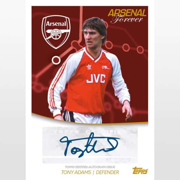 Topps Arsenal FC Forever 2024 Adams