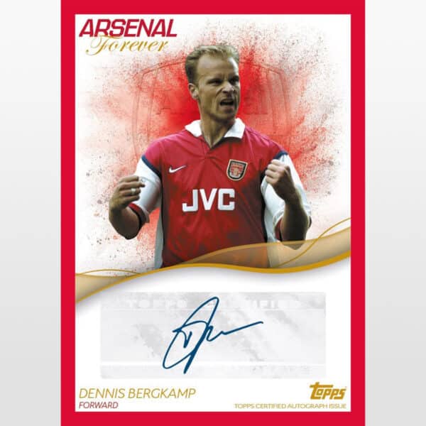 Topps Arsenal FC Forever 2024 Bergkamp