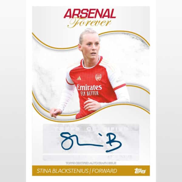 Topps Arsenal FC Forever 2024 Blackstenius