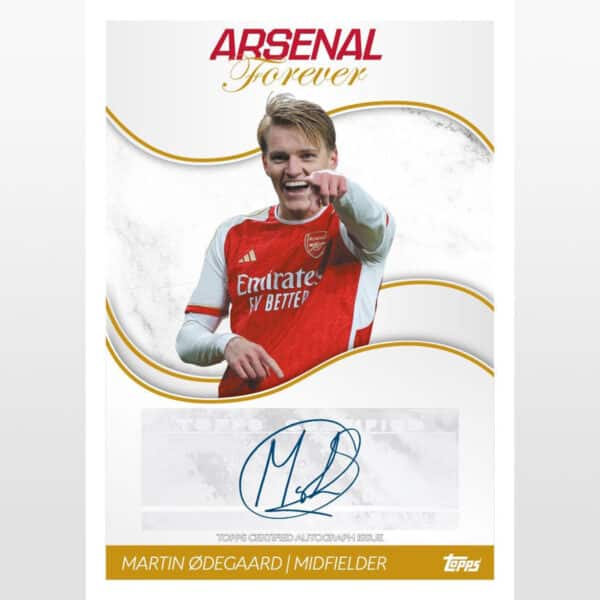 Topps Arsenal FC Forever 2024 Ødegaard